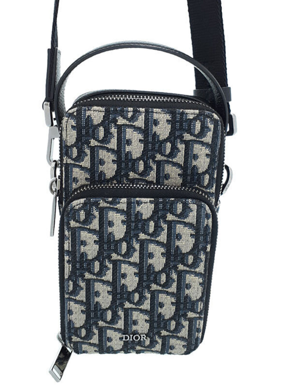Christian Dior Oblique Rider Pouch Clutch Bag